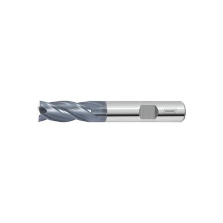 Holex Solid Carbide Square End Mill, 12 mm, TiAlN Coated 202760 12